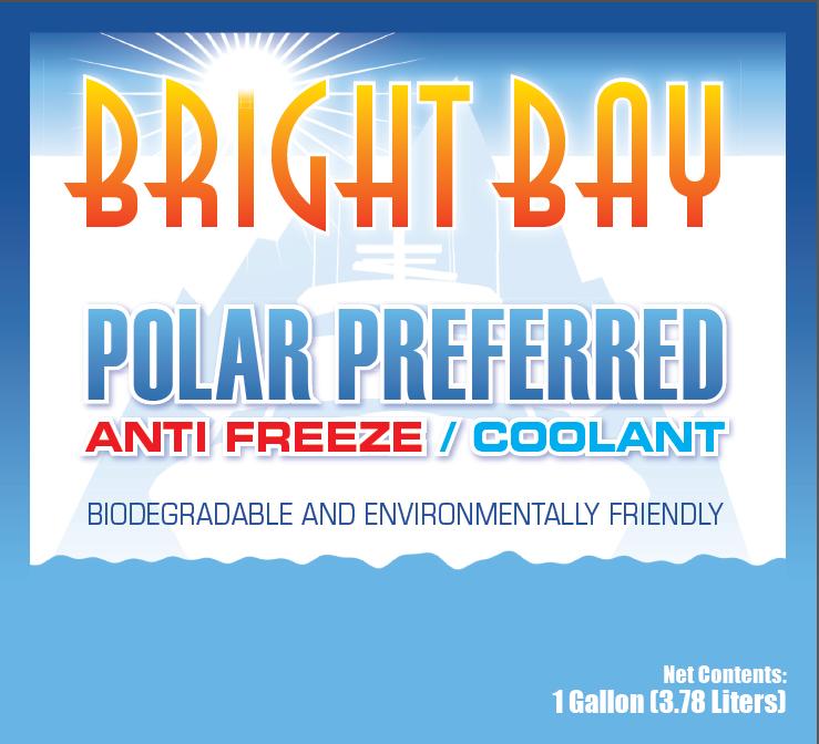 Polar Preferred Marine Anti Freeze / Coolant label