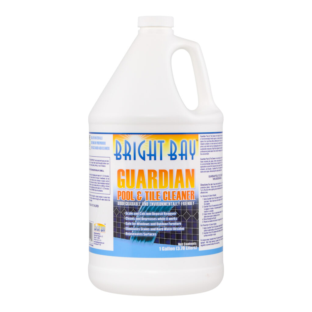 Guardian Pool & Tile Cleaner label