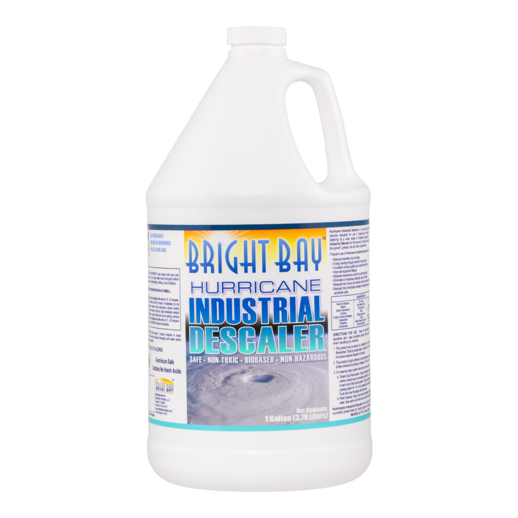 Hurricane Industrial Descaler label